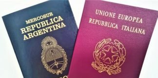 Ciudadanía italiana pasaporte argentino